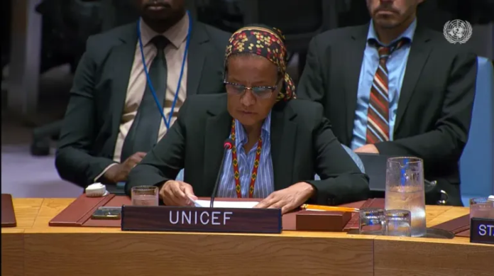 UNICEFموجزات قدمتها حنان سليمان، نائبة المدير التنفيذي لليونيسف، في اجتماع مجلس الأمن التابع للأمم المتحدة بشأن تصاعد العنف في الضفة الغربية