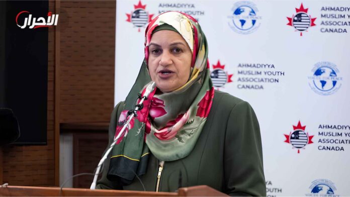 النائبة الليبرالية سلمى زاهد، رئيسة مجموعة الصداقة البرلمانية الكندية الفلسطينية (أرشيف).