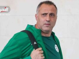 إبراهيم حمداني مدرب منتخب الجزائر