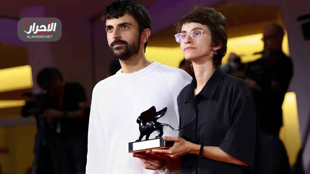 Yuval Abraham et la réalisatrice Rachel Szor
